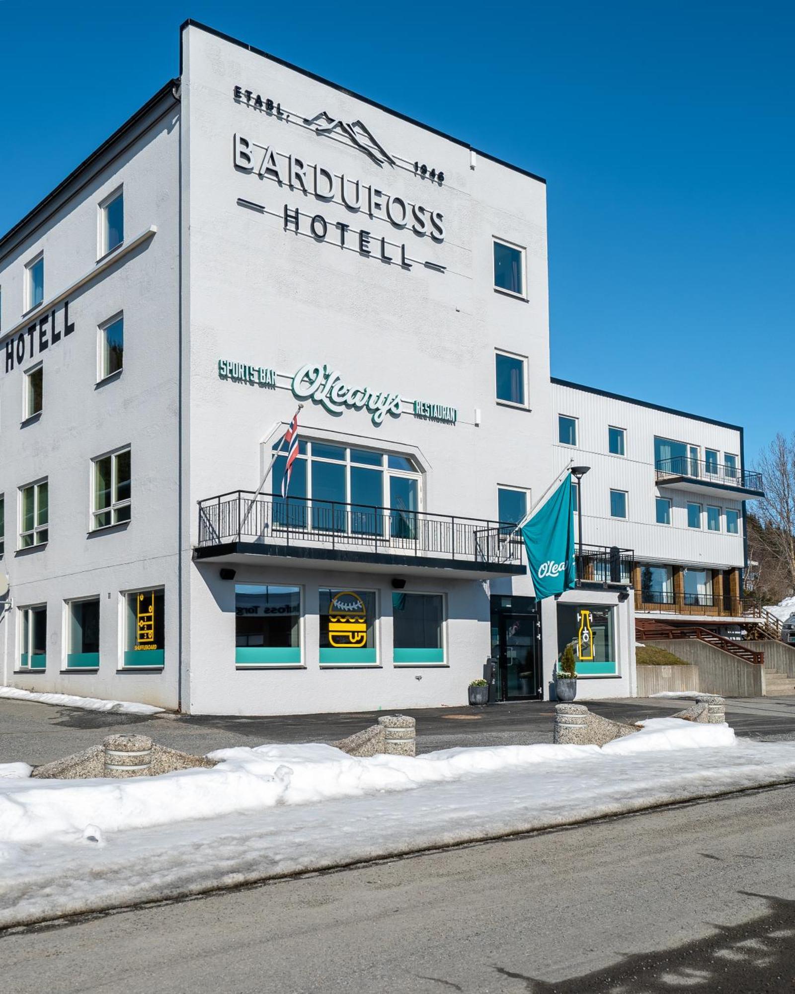 Bardufoss Hotel Exterior foto